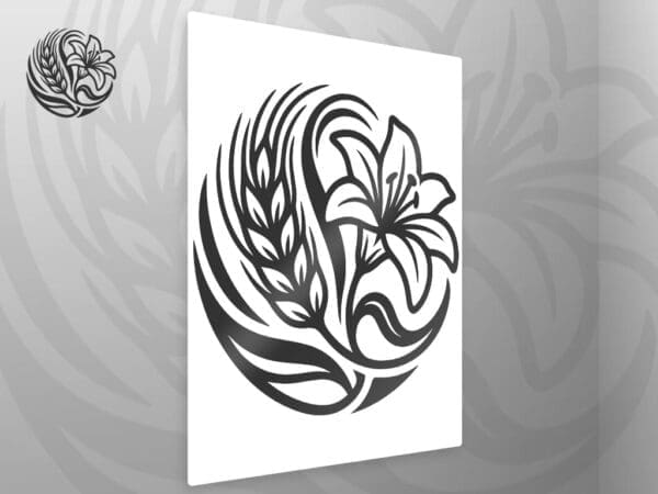 Custom aluminium photo panel with sublimation printing for vibrant metal wall art