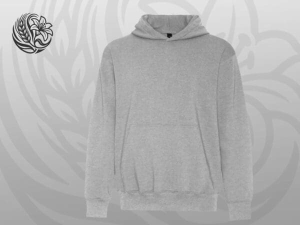 "KOI® ELEMENT CFF PULLOVER BUNNYHUG KOI2250 in Charcoal Heather Grey